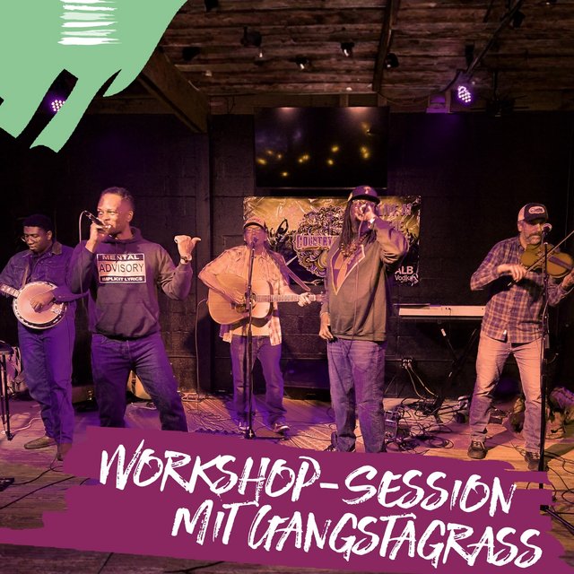 Workshop-Session mit Gangstagrass